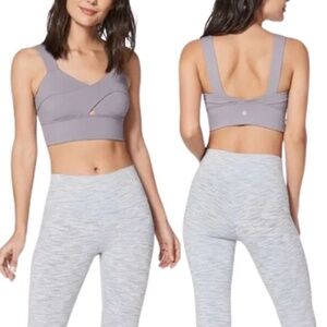 Lululemon Wild Twist Bra - Dusty Dawn - Size 8